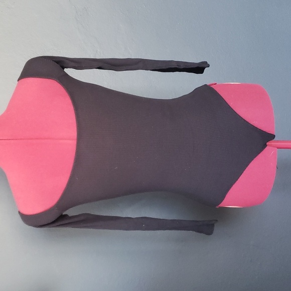 Black Longsleeve Bodysuit - Picture 3 of 7